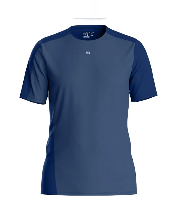 Ortovox - 120 Cool Tec Fast Upward T-Shirt - Merinoshirt Gr S blau