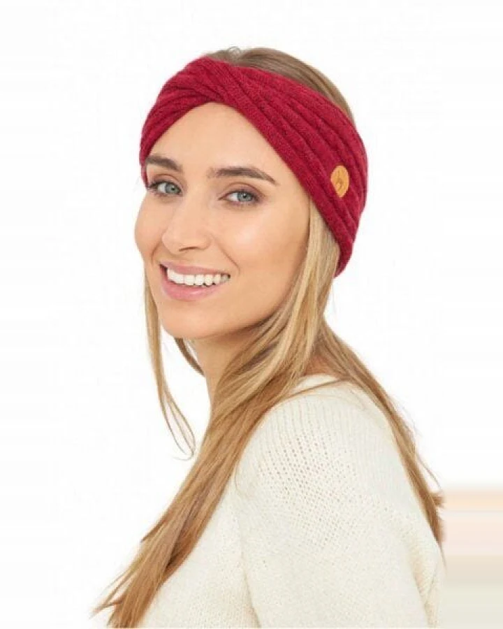 Apu Kuntur Alpaka Stirnband SUAVE Twist aus 100% Baby Alpaka