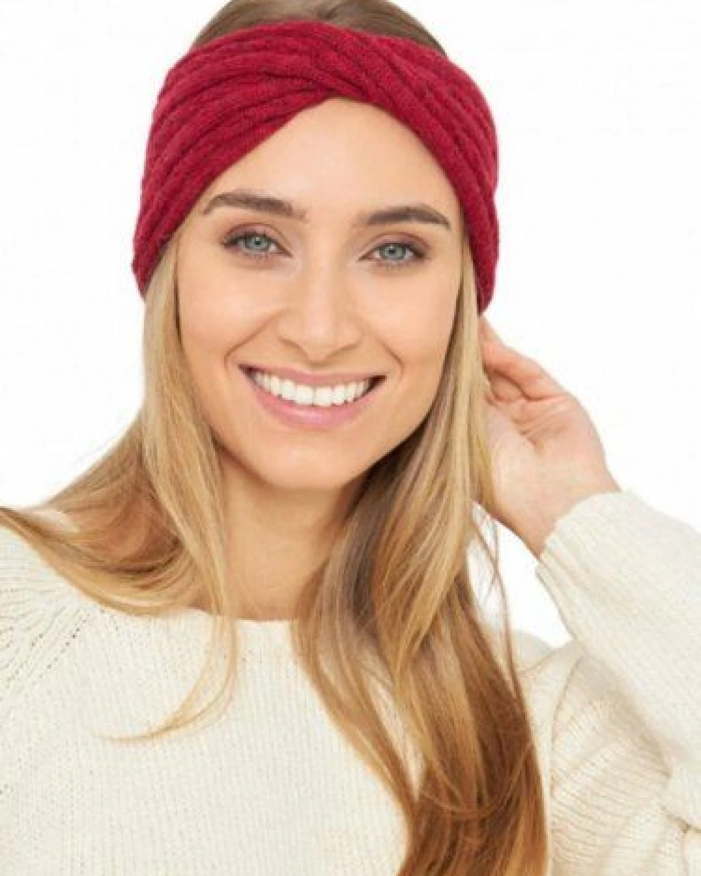 Apu Kuntur Alpaka Stirnband SUAVE Twist aus 100% Baby Alpaka – Ansicht 2