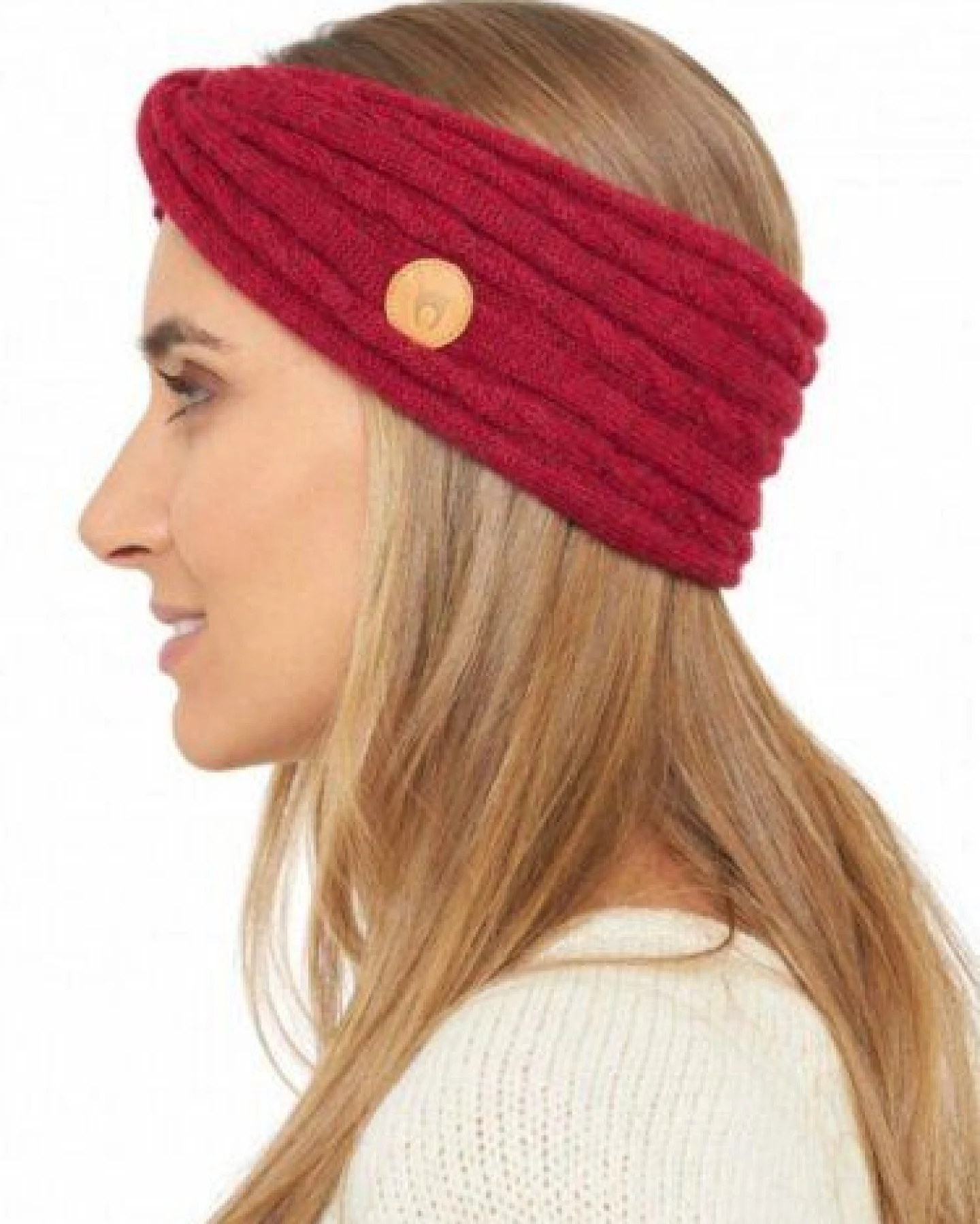 Apu Kuntur Alpaka Stirnband SUAVE Twist aus 100% Baby Alpaka – Ansicht 3