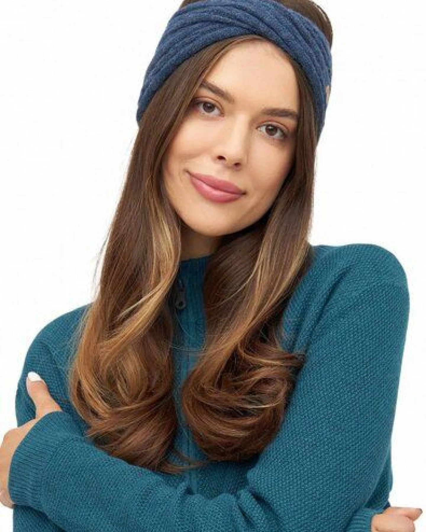 Apu Kuntur Alpaka Stirnband SUAVE Twist aus 100% Baby Alpaka – Ansicht 2