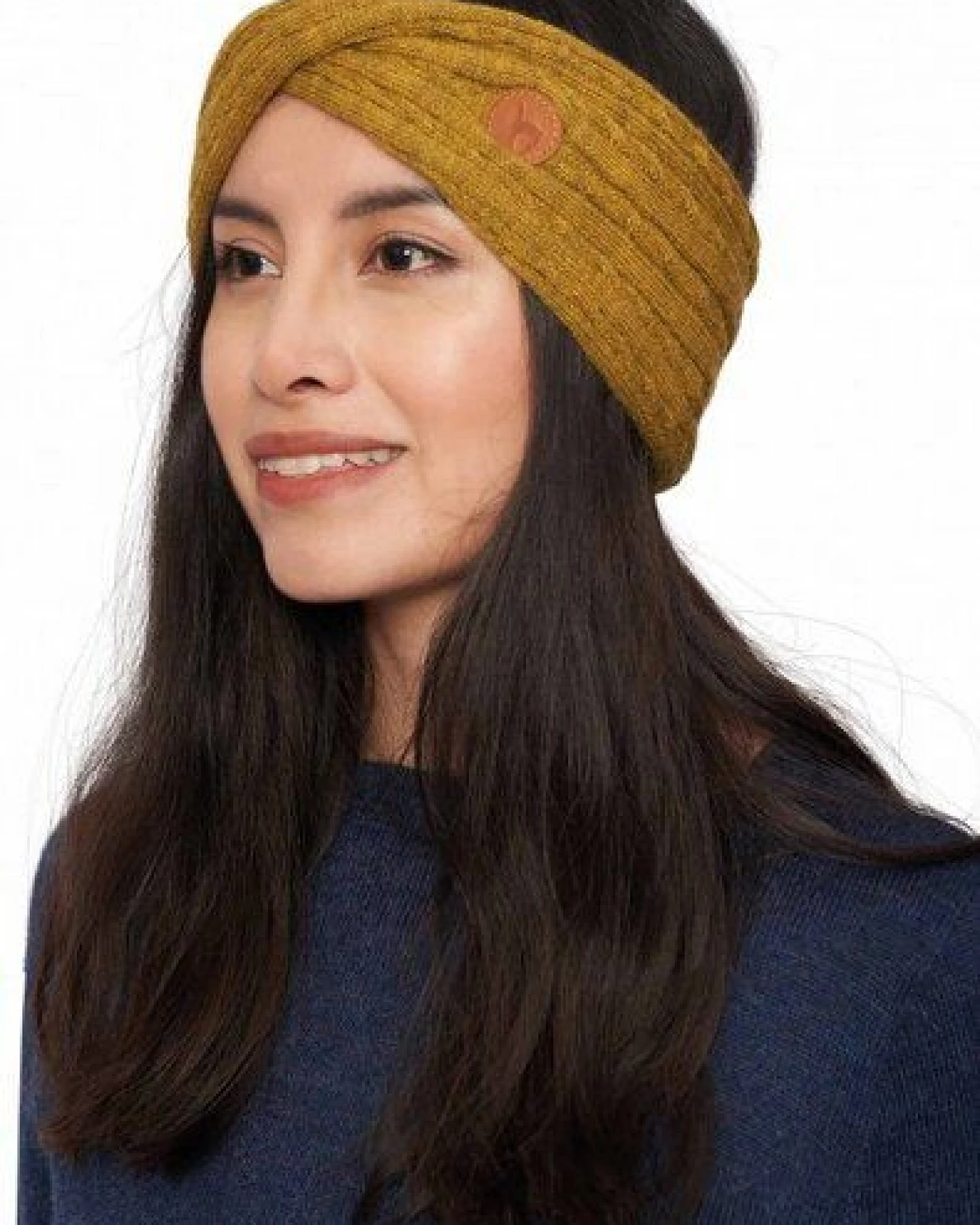 Apu Kuntur Alpaka Stirnband SUAVE Twist aus 100% Baby Alpaka – Ansicht 2