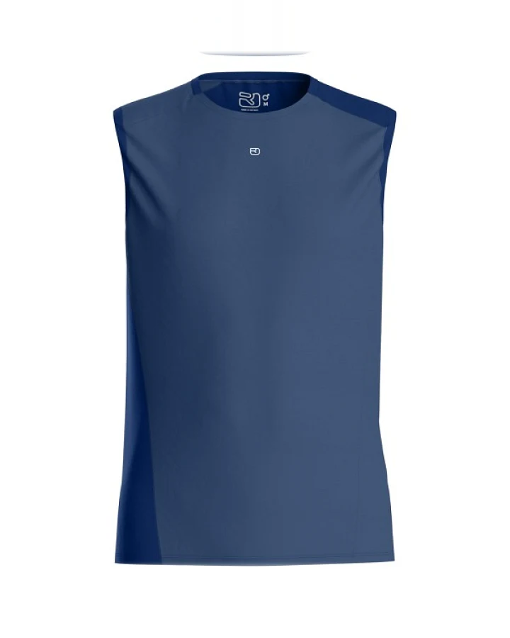 Ortovox - 120 Cool Tec Fast Upward Top - Merinoshirt Gr XS blau