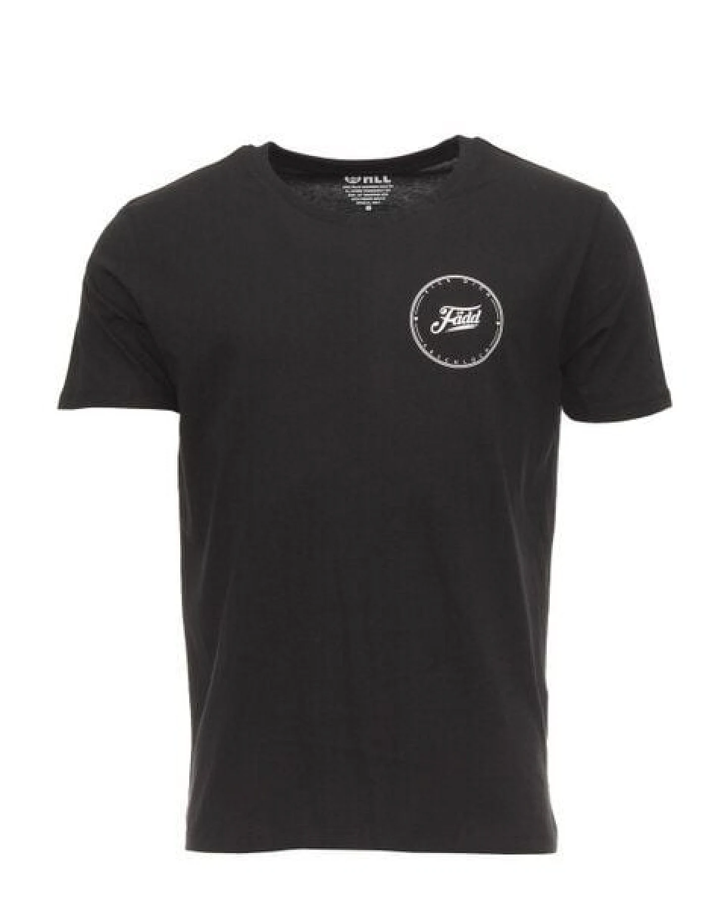 FÄDD Herren T-Shirt Rundhals aus Bio-Baumwolle "HDGDL" Schwarz – Ansicht 2