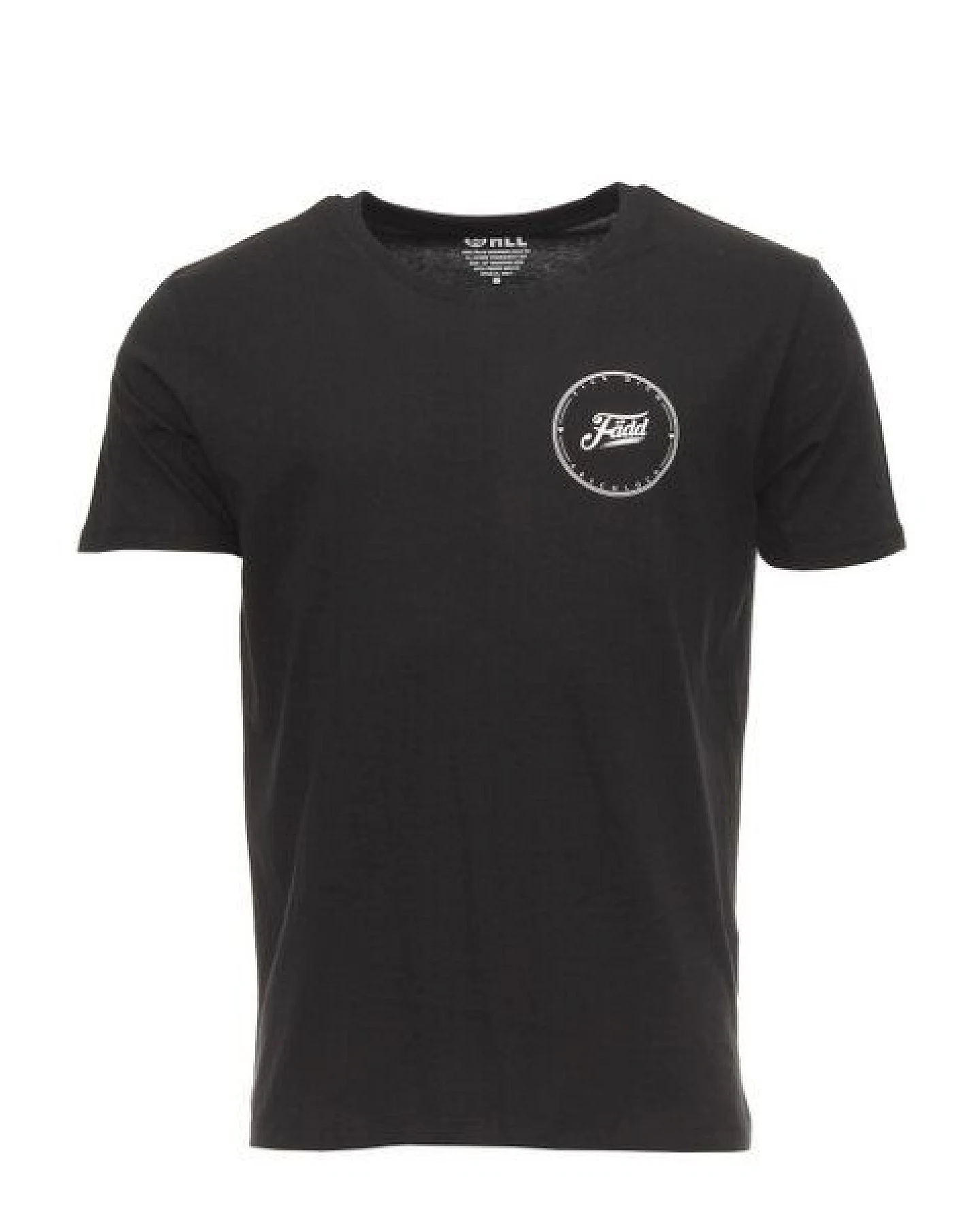 FÄDD Herren T-Shirt Rundhals aus Bio-Baumwolle "HDGDL" Schwarz – Ansicht 2