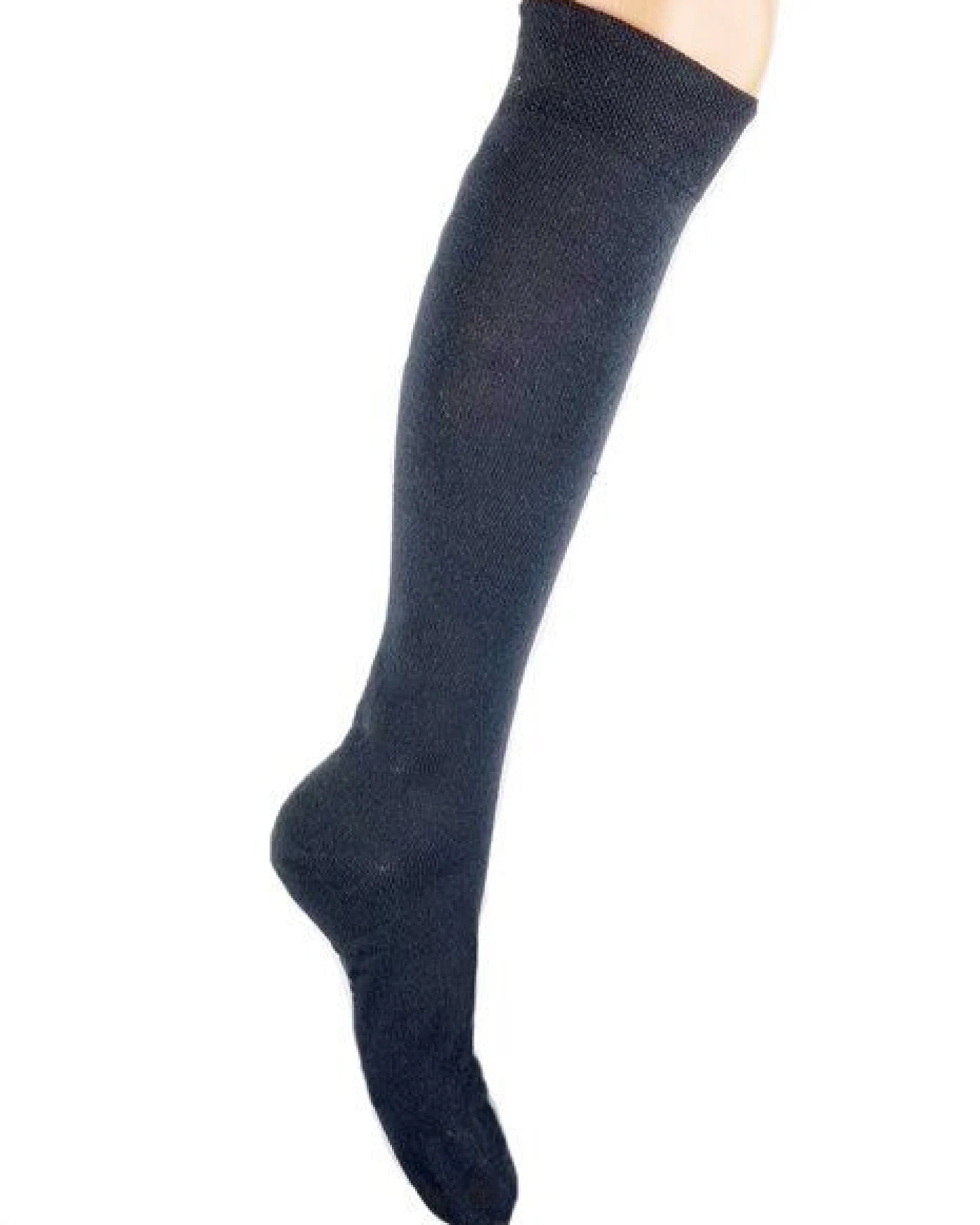 Bruno Barella "3er Pack" Knielange Organic Socken Ohne Gummiband Comfort – Ansicht 3