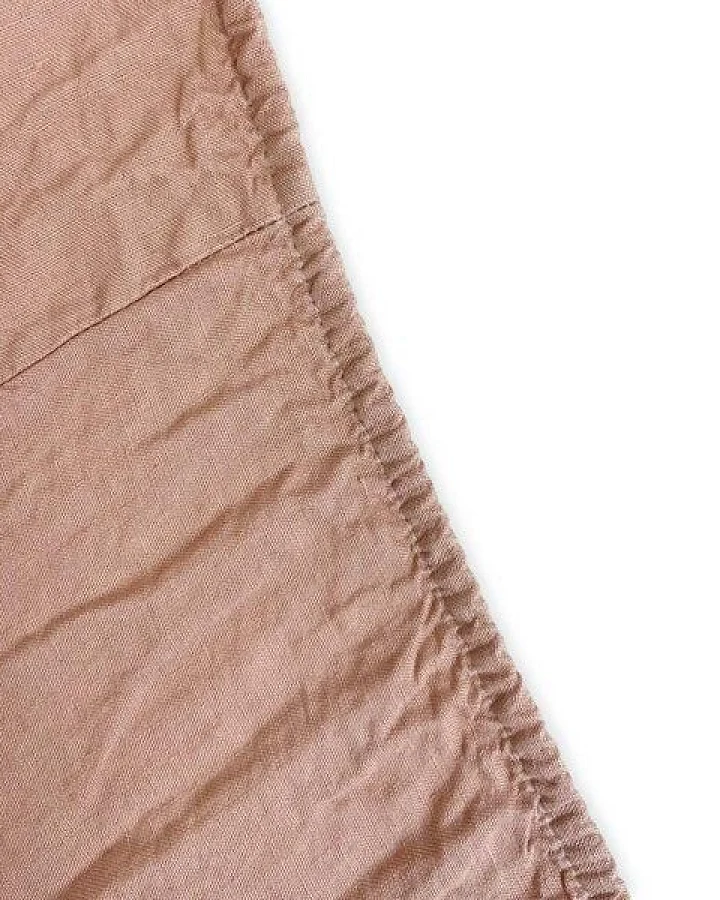 nordery Spannbettlaken - 100% europäisches Leinen - Stonewashed