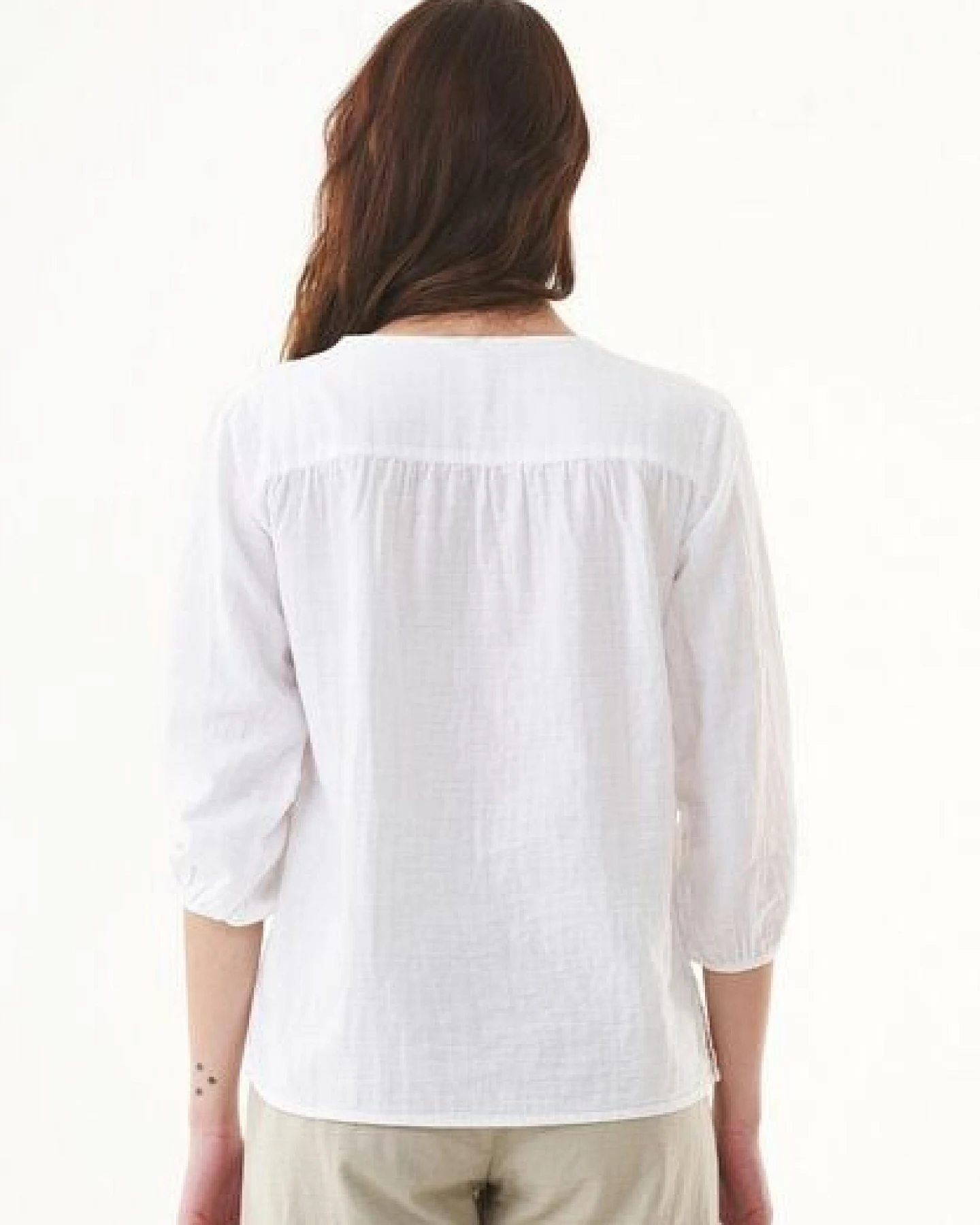 ORGANICATION Bluse aus Bio-Baumwolle – Ansicht 4