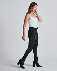 Produktseite: Flax and Loom Cordhose High Waist Skinny aus Bio-Baumwolle Modell: Nina