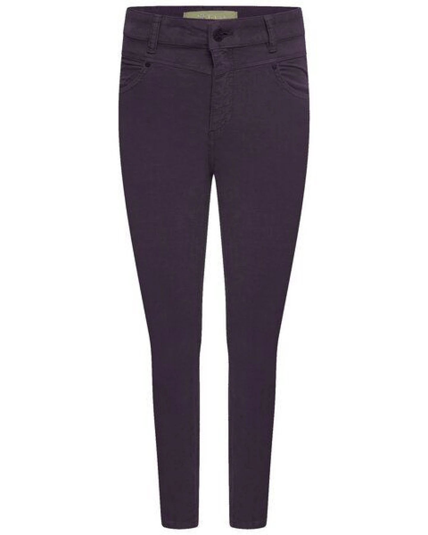 Flax and Loom Cordhose High Waist Skinny aus Bio-Baumwolle Modell: Nina – Ansicht 2