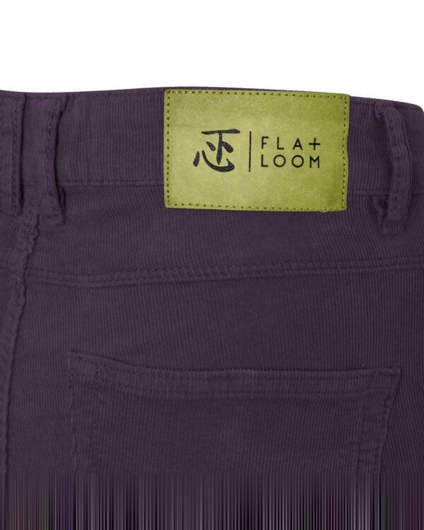 Flax and Loom Cordhose High Waist Skinny aus Bio-Baumwolle Modell: Nina – Ansicht 3
