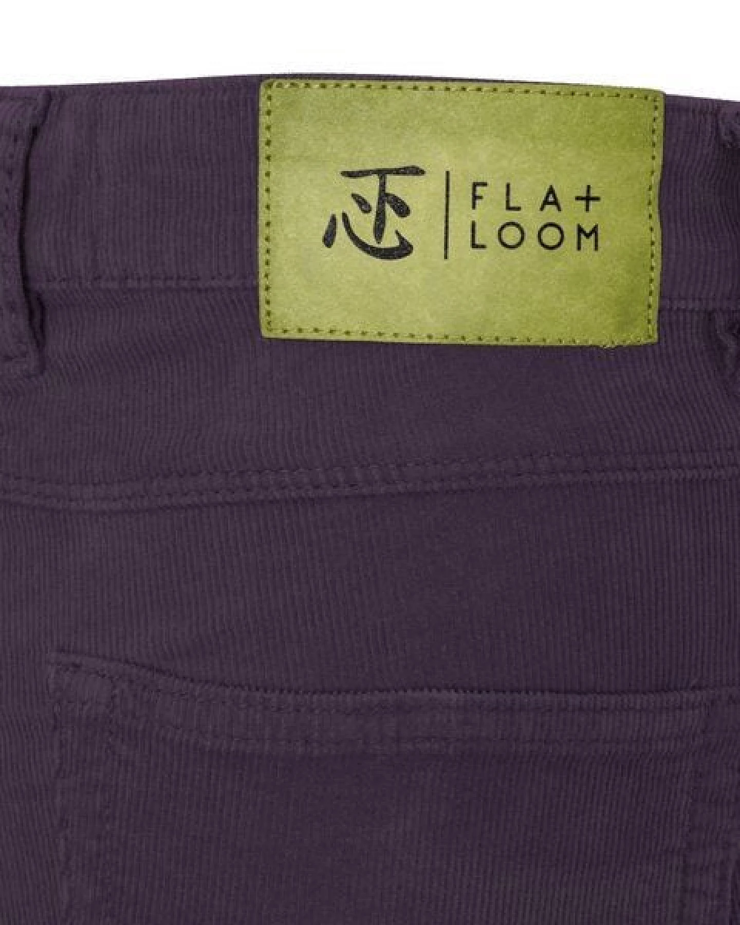 Flax and Loom Cordhose High Waist Skinny aus Bio-Baumwolle Modell: Nina – Ansicht 3