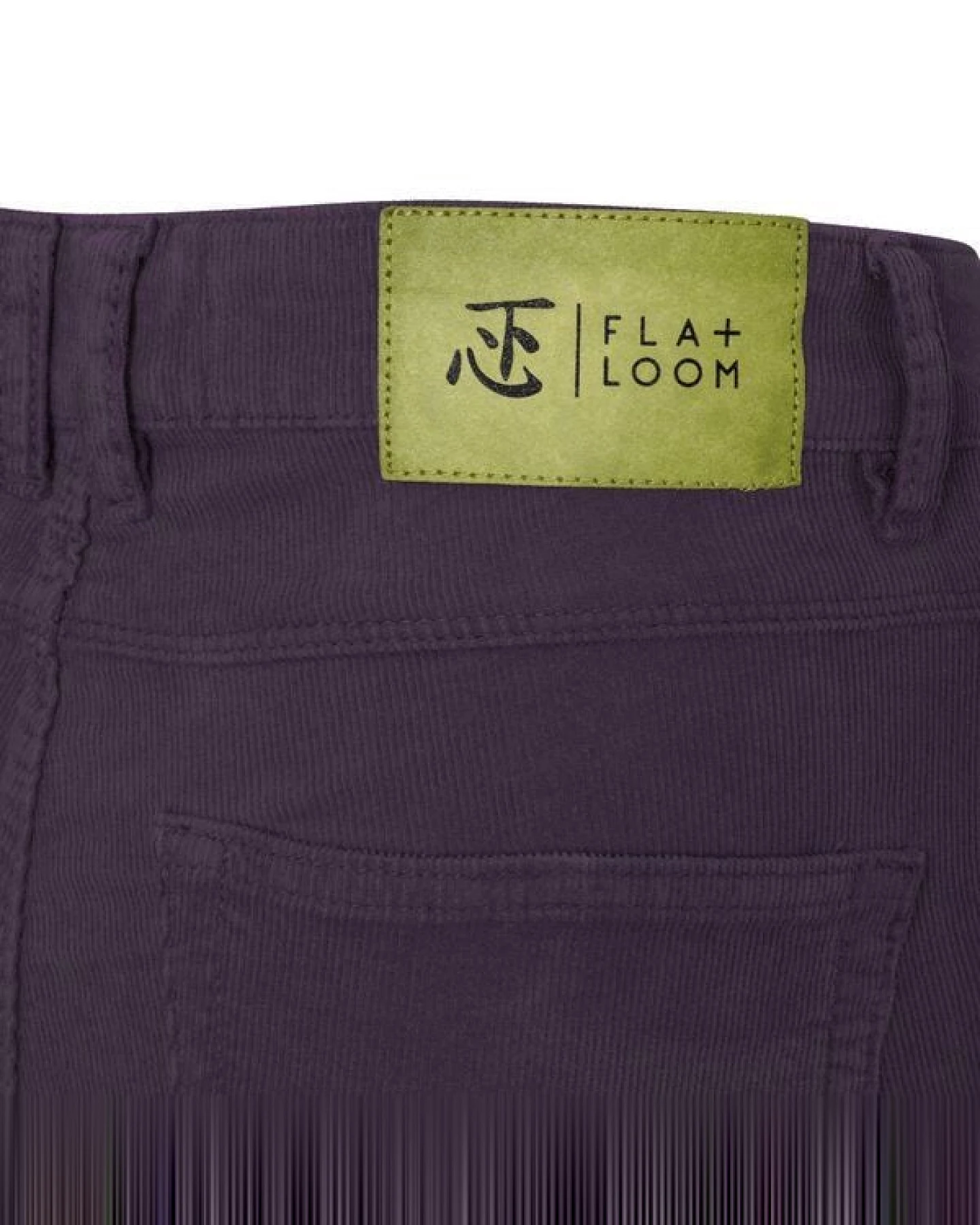 Flax and Loom Cordhose High Waist Skinny aus Bio-Baumwolle Modell: Nina – Ansicht 3