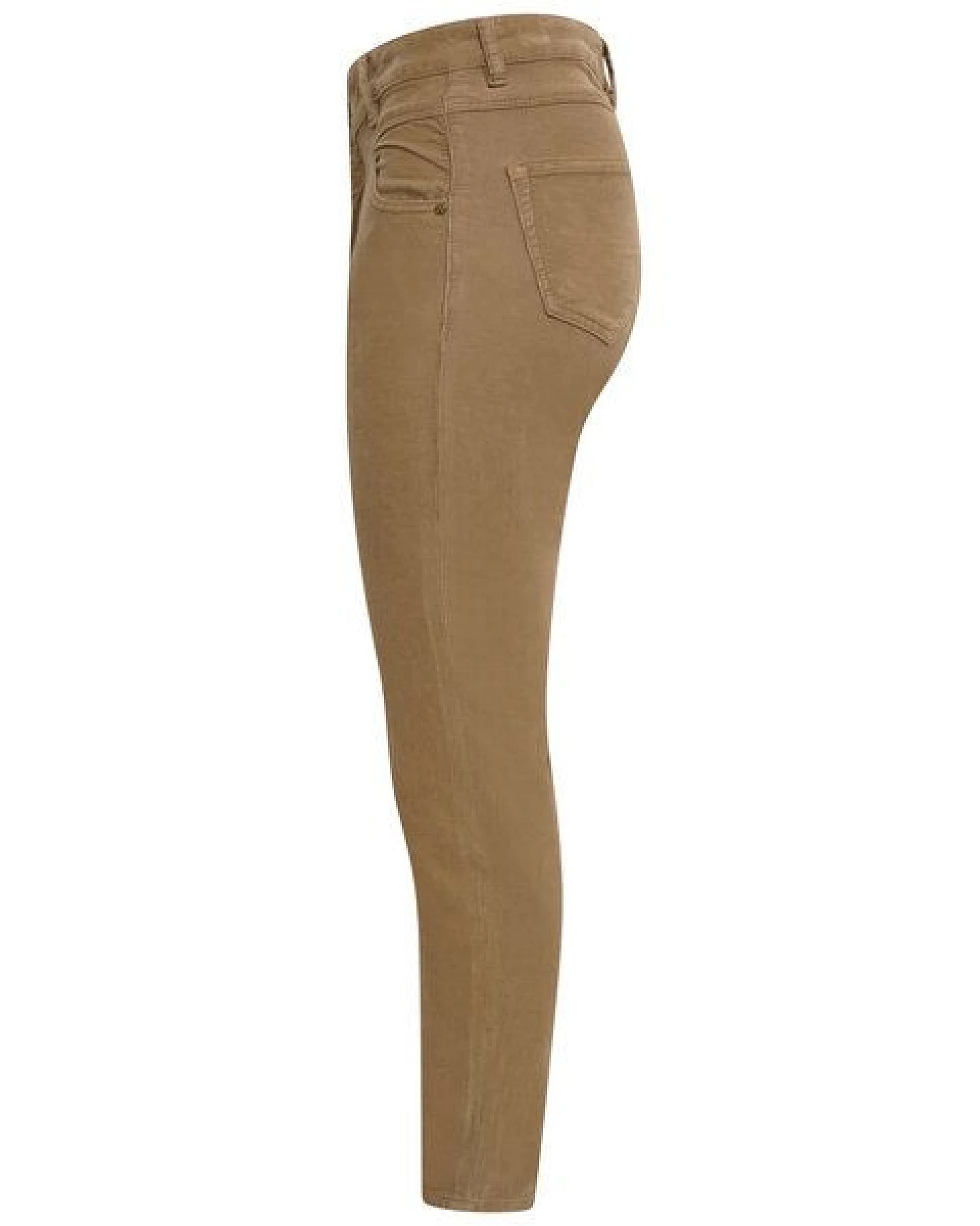 Flax and Loom Cordhose High Waist Skinny aus Bio-Baumwolle Modell: Nina – Ansicht 3
