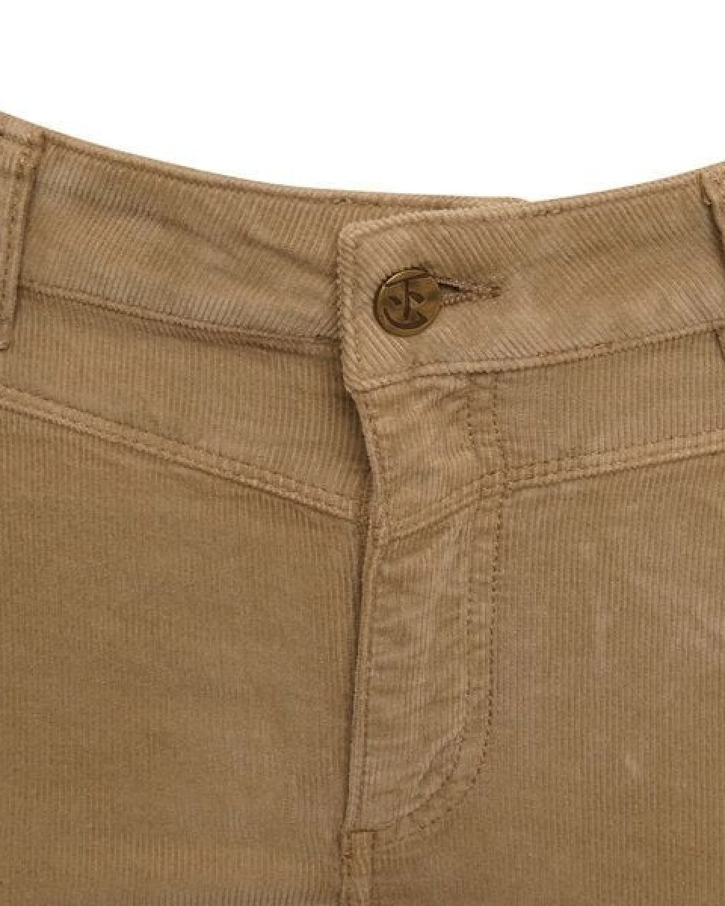 Flax and Loom Cordhose High Waist Skinny aus Bio-Baumwolle Modell: Nina – Ansicht 4