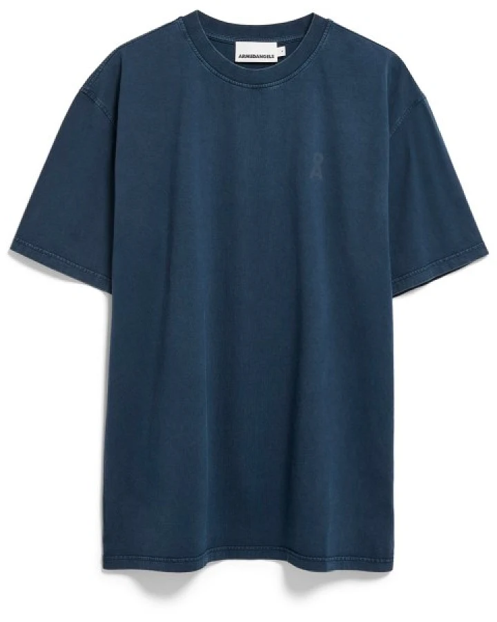 Produktseite: ARMEDANGELS - Iconic Å Maarkos Gd - T-Shirt Gr S blau