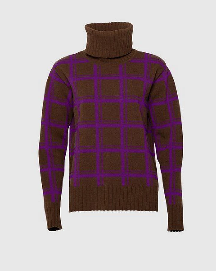 WOOLISH Rollkragenpullover - Sato körge kraega meriino