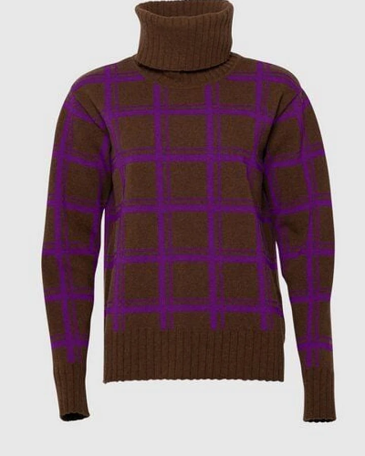WOOLISH Rollkragenpullover - Sato körge kraega meriino
