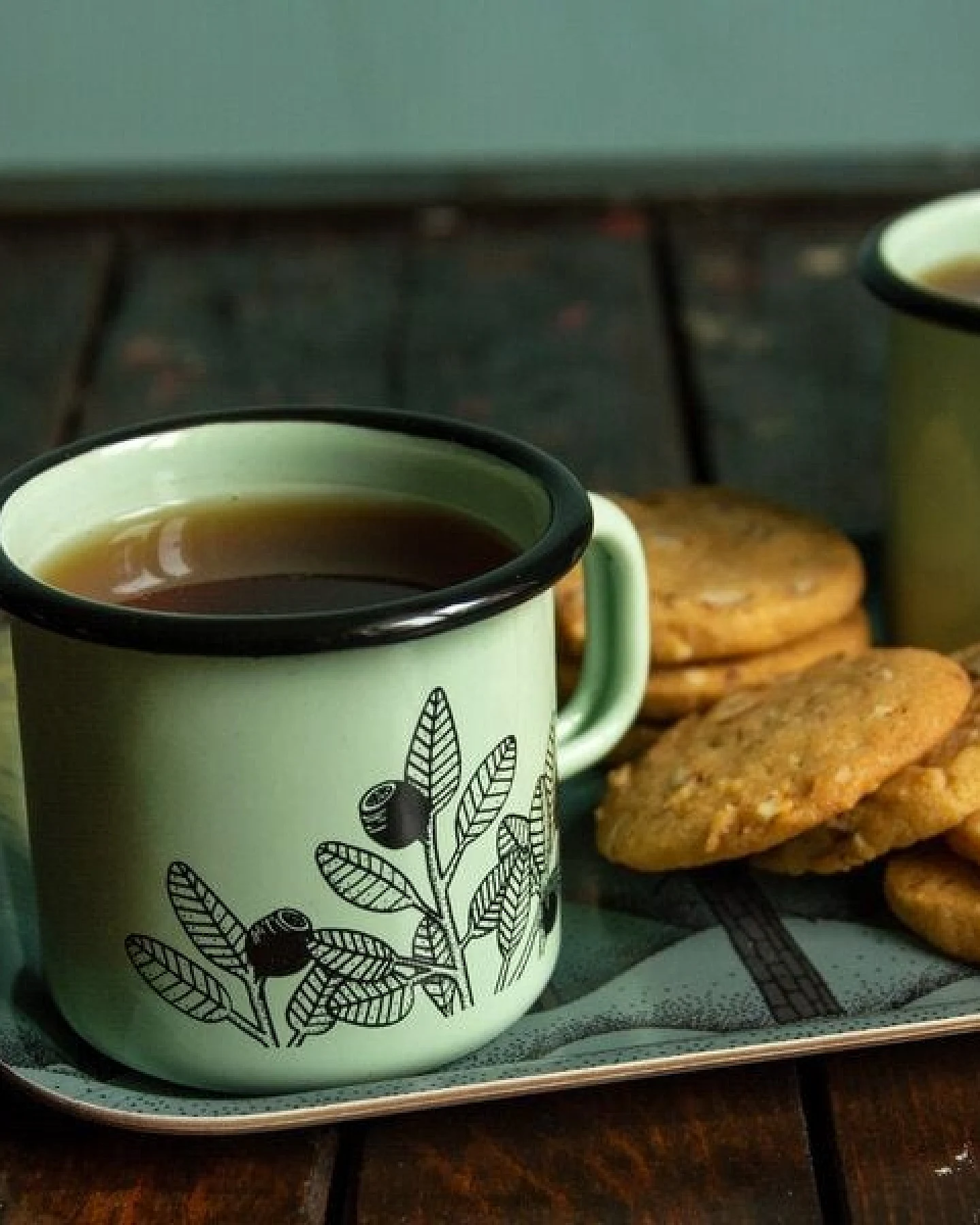 Cmig Emaille Tasse Blaubeeren – Ansicht 4