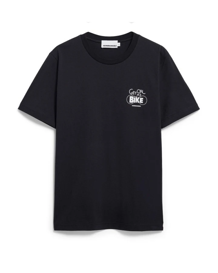 Produktseite: ARMEDANGELS - Jaames Bike T-Shirt - T-Shirt Gr S schwarz