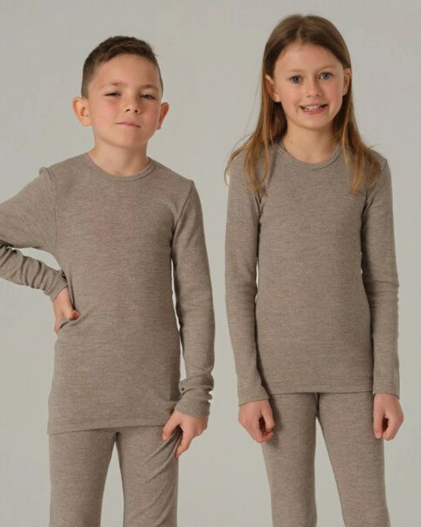 comazo|earth Kinder Shirt langarm aus Wolle-Seide Mix – Ansicht 4