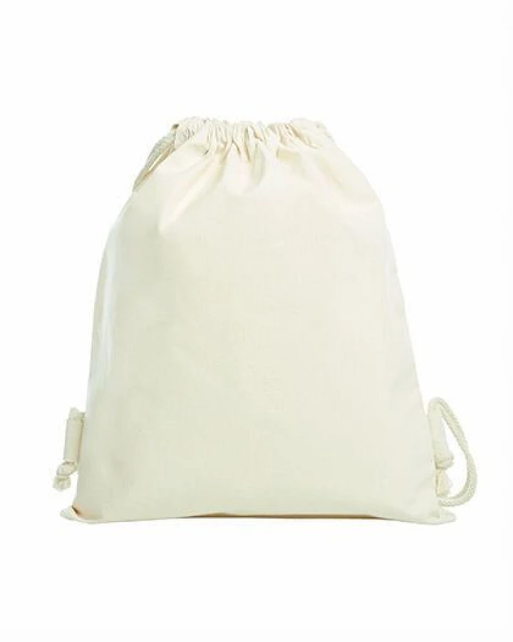Halfar Schuhtasche/Turnbeutel aus Bio - Baumwolle 38 x 45 cm Gym-Bag