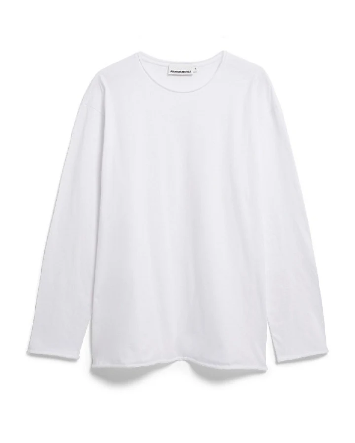 ARMEDANGELS - Jaames Longsleeve Brushed - Longsleeve Gr S weiß