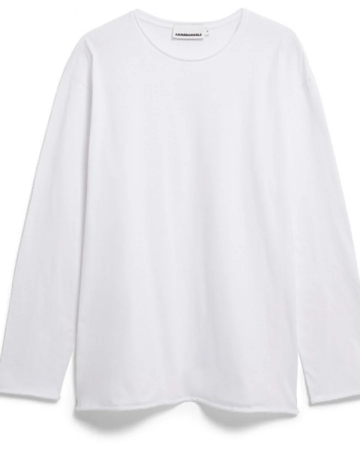 ARMEDANGELS - Jaames Longsleeve Brushed - Longsleeve Gr M weiß