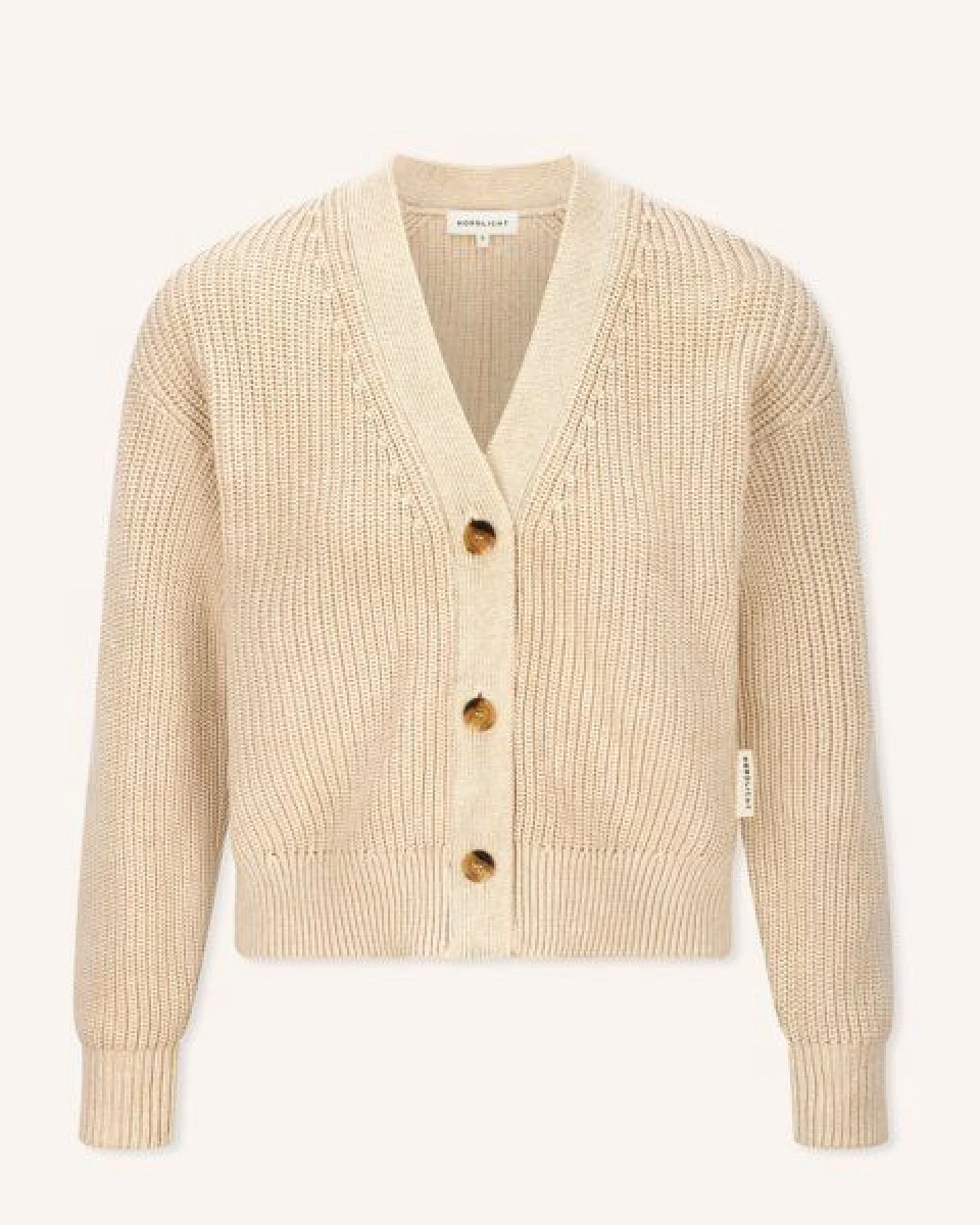 NORDLICHT Grobstrick Cardigan aus 100% Baumwolle MARLA – Ansicht 2