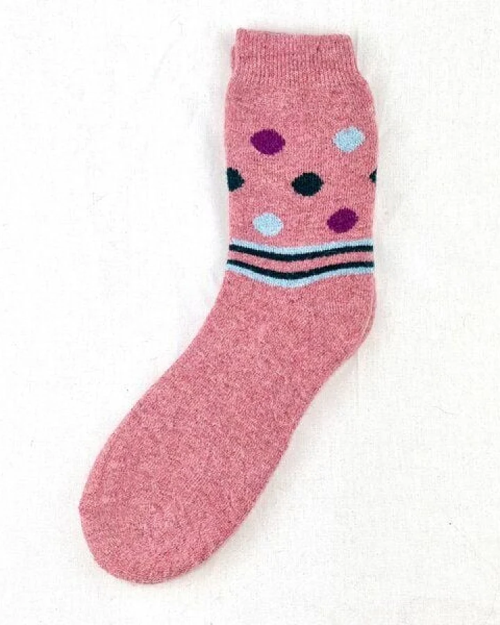 Bruno Barella Winter Thermo Socken mit Künstler Motiv