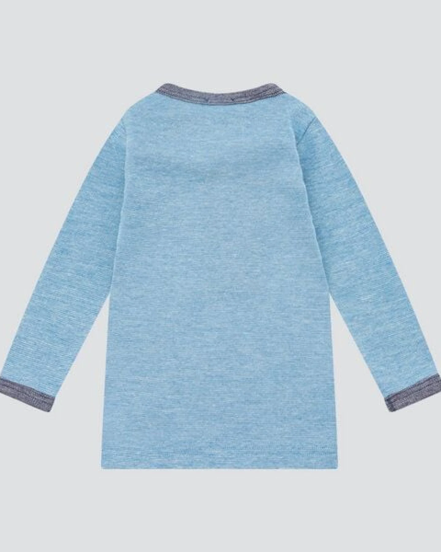 comazo|earth Baby Shirt langarm aus Wolle-Seide Mix – Ansicht 3