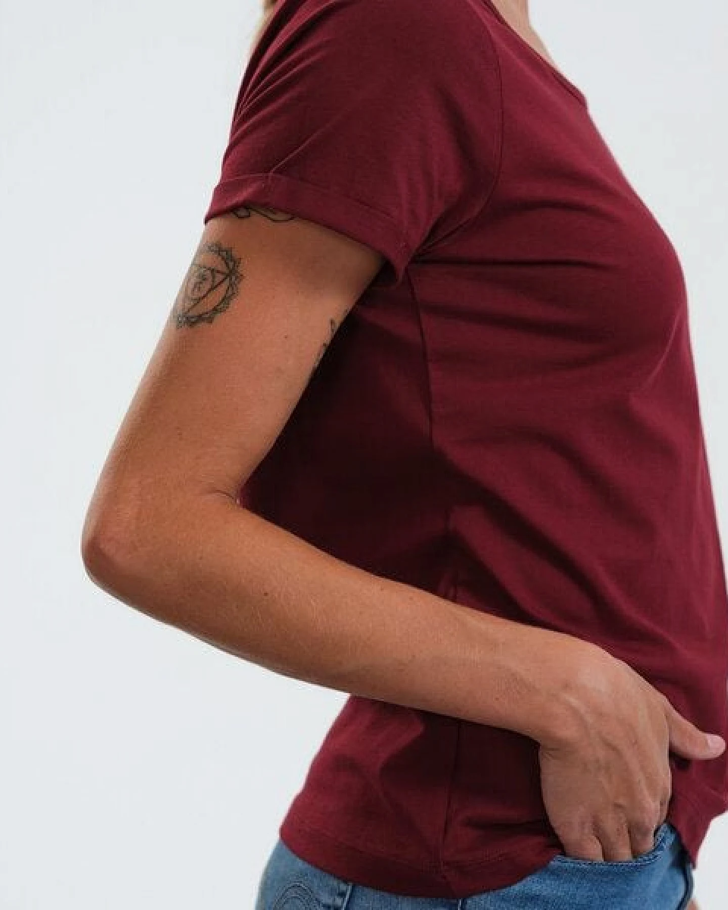 GARY MASH Shirt Taylor Miniprint Erde aus Biobaumwolle – Ansicht 4