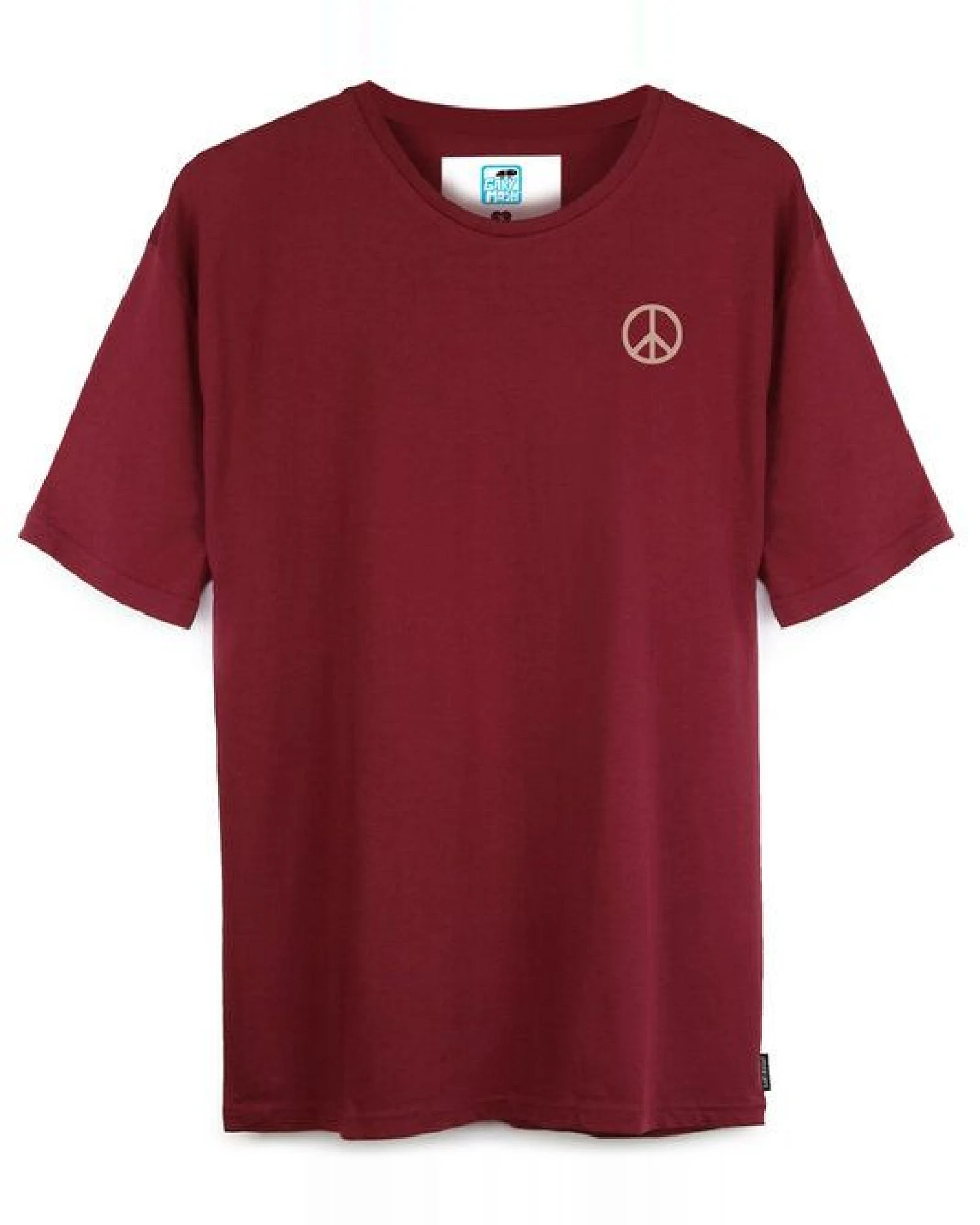 GARY MASH T-Shirt Peace Sign aus Bio-Baumwolle – Ansicht 2