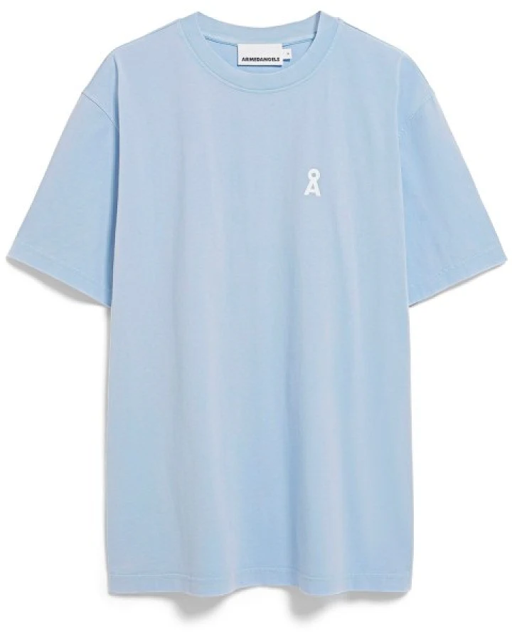 Produktseite: ARMEDANGELS - Maarkos GMT Dye Bike - T-Shirt Gr S blau