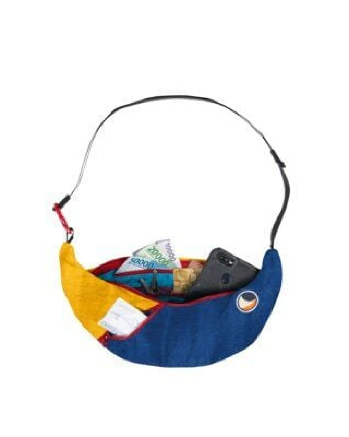 Ticket to the Moon upcycled Bauchtasche/Crossbody Umhängetasche "Sling Bag" – Ansicht 3