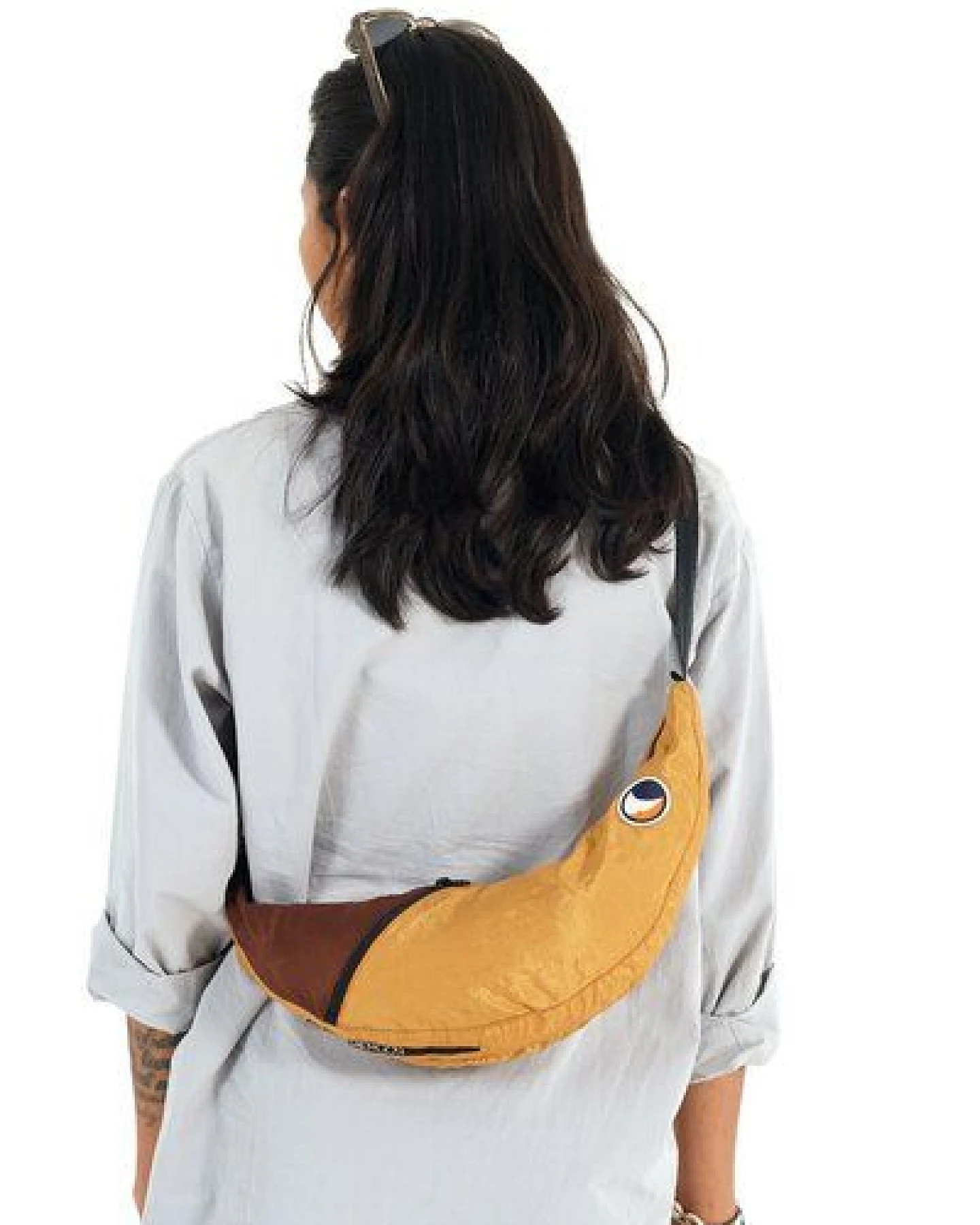 Ticket to the Moon upcycled Bauchtasche/Crossbody Umhängetasche "Sling Bag" – Ansicht 2