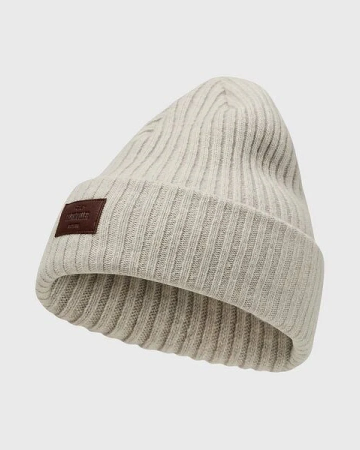 Klitmøller Collective Heavy Rib Beanie aus mulesingfreier Merinowolle