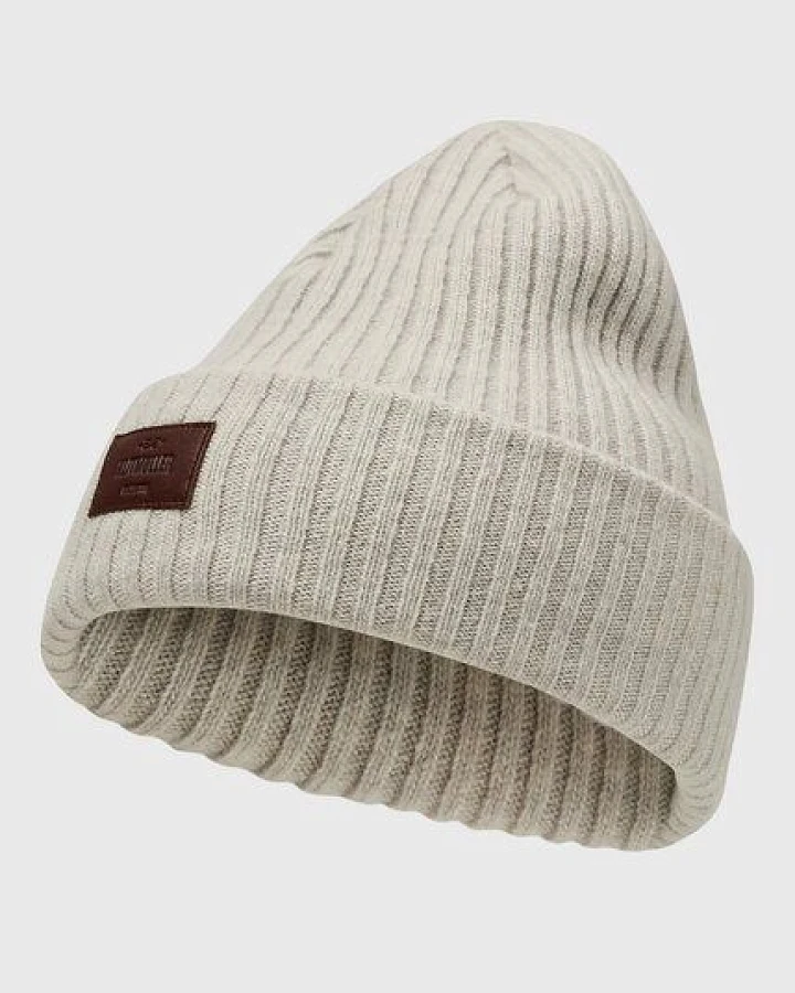 Klitmøller Collective Heavy Rib Beanie aus mulesingfreier Merinowolle
