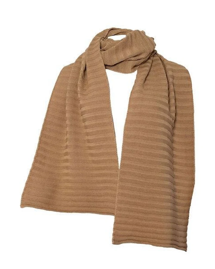 Studio Hertzberg Langer Strickschal aus 100% Bio Baumwolle_made in Italy