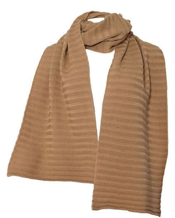 Studio Hertzberg Langer Strickschal aus 100% Bio Baumwolle_made in Italy