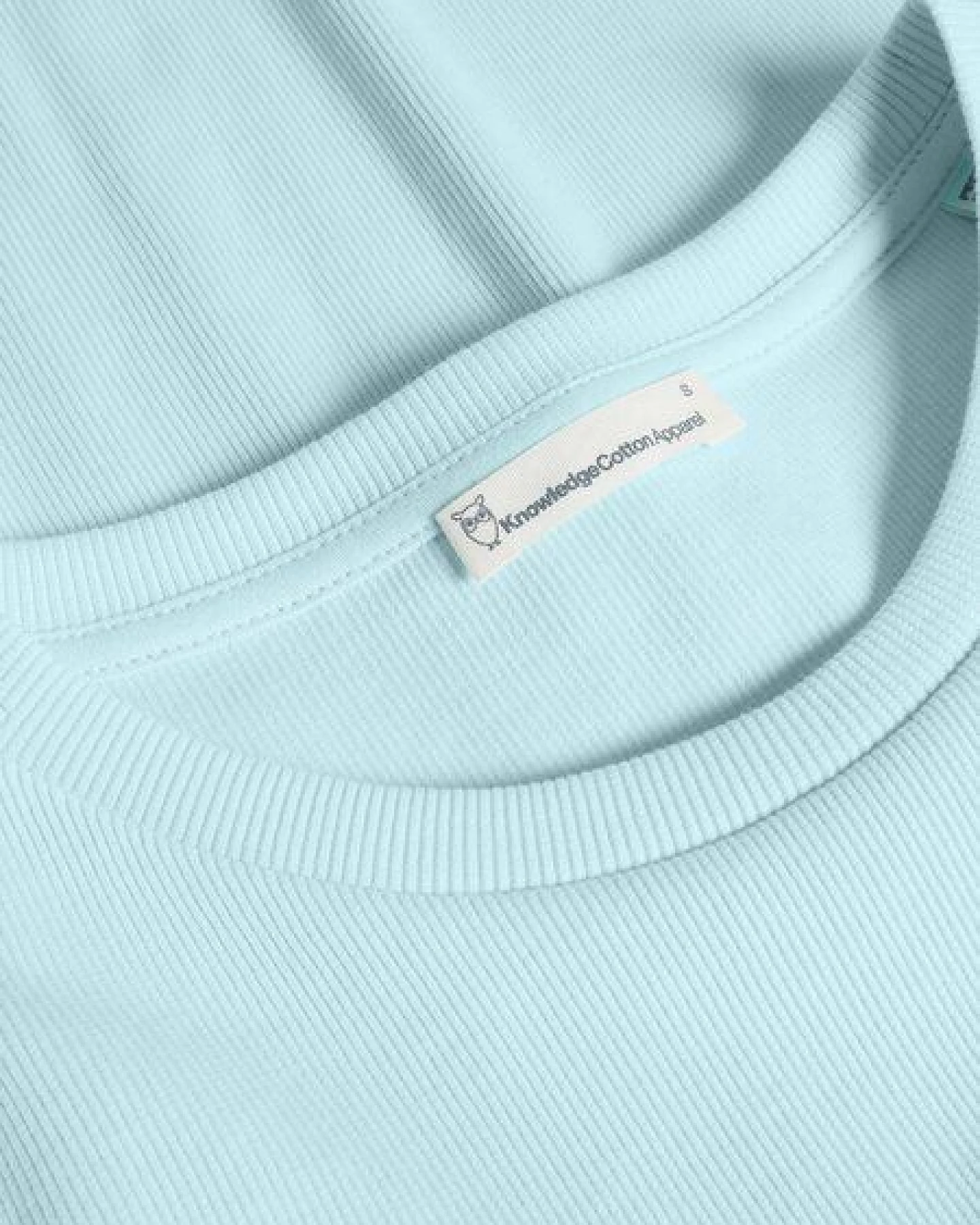 KnowledgeCotton Apparel T-Shirt - Rib t-shirt - aus Bio-Baumwolle – Ansicht 3