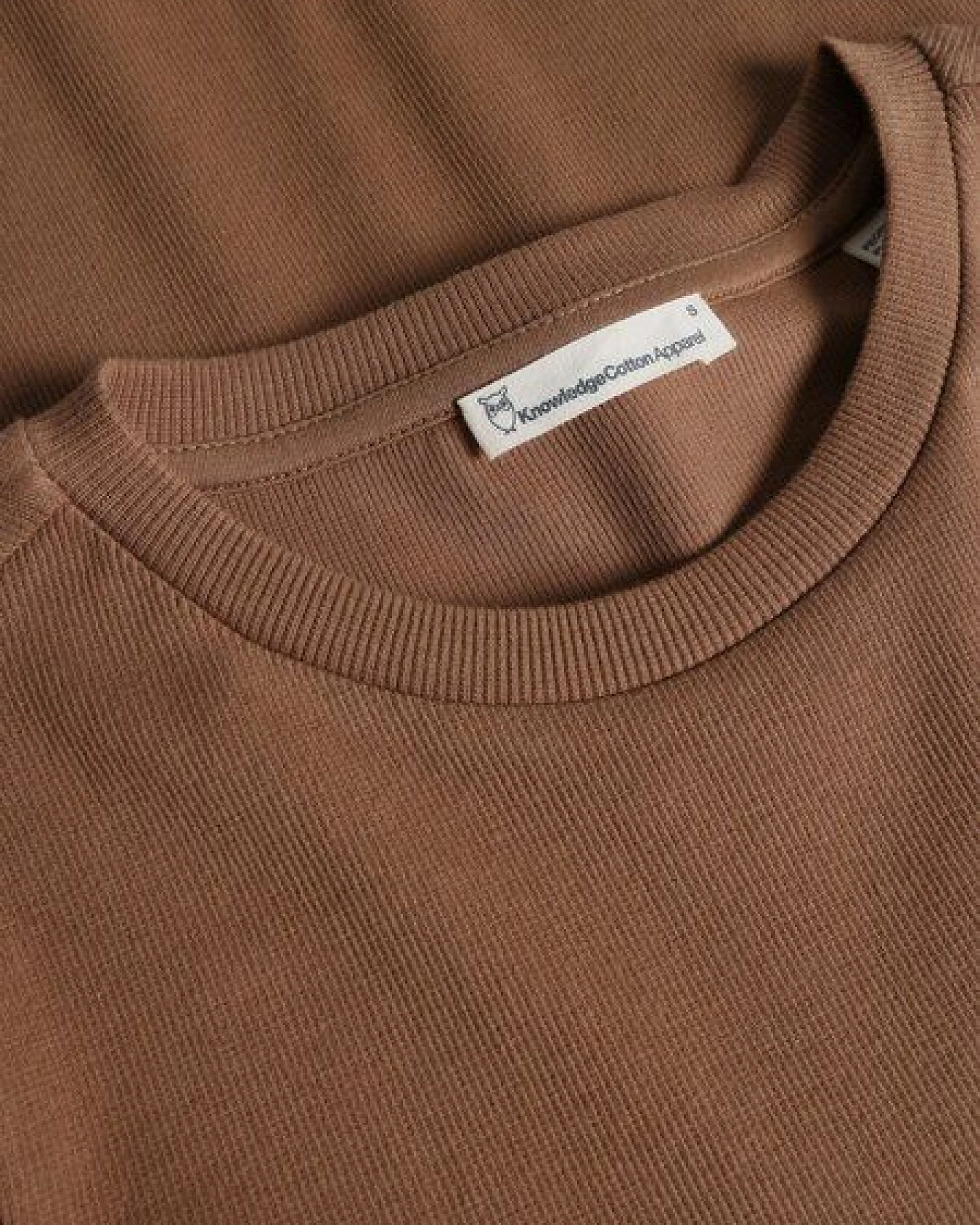 KnowledgeCotton Apparel T-Shirt - Rib t-shirt - aus Bio-Baumwolle – Ansicht 4