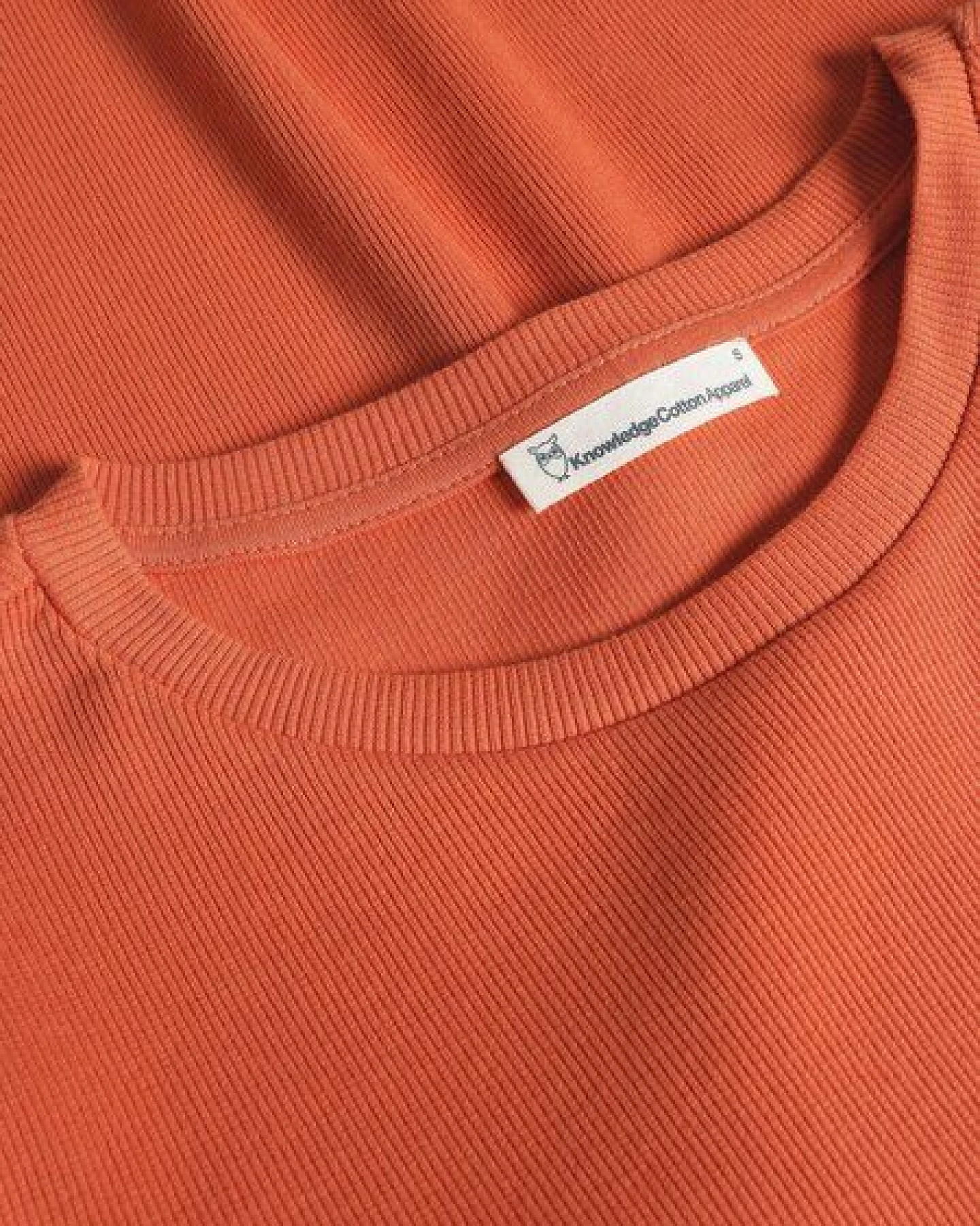 KnowledgeCotton Apparel T-Shirt - Rib t-shirt - aus Bio-Baumwolle – Ansicht 4
