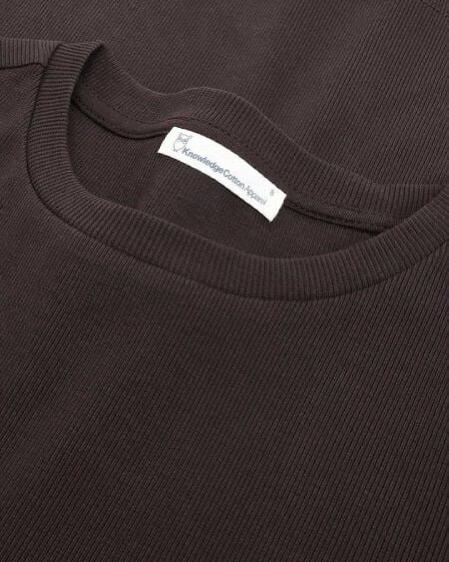 KnowledgeCotton Apparel T-Shirt - Rib t-shirt - aus Bio-Baumwolle – Ansicht 4