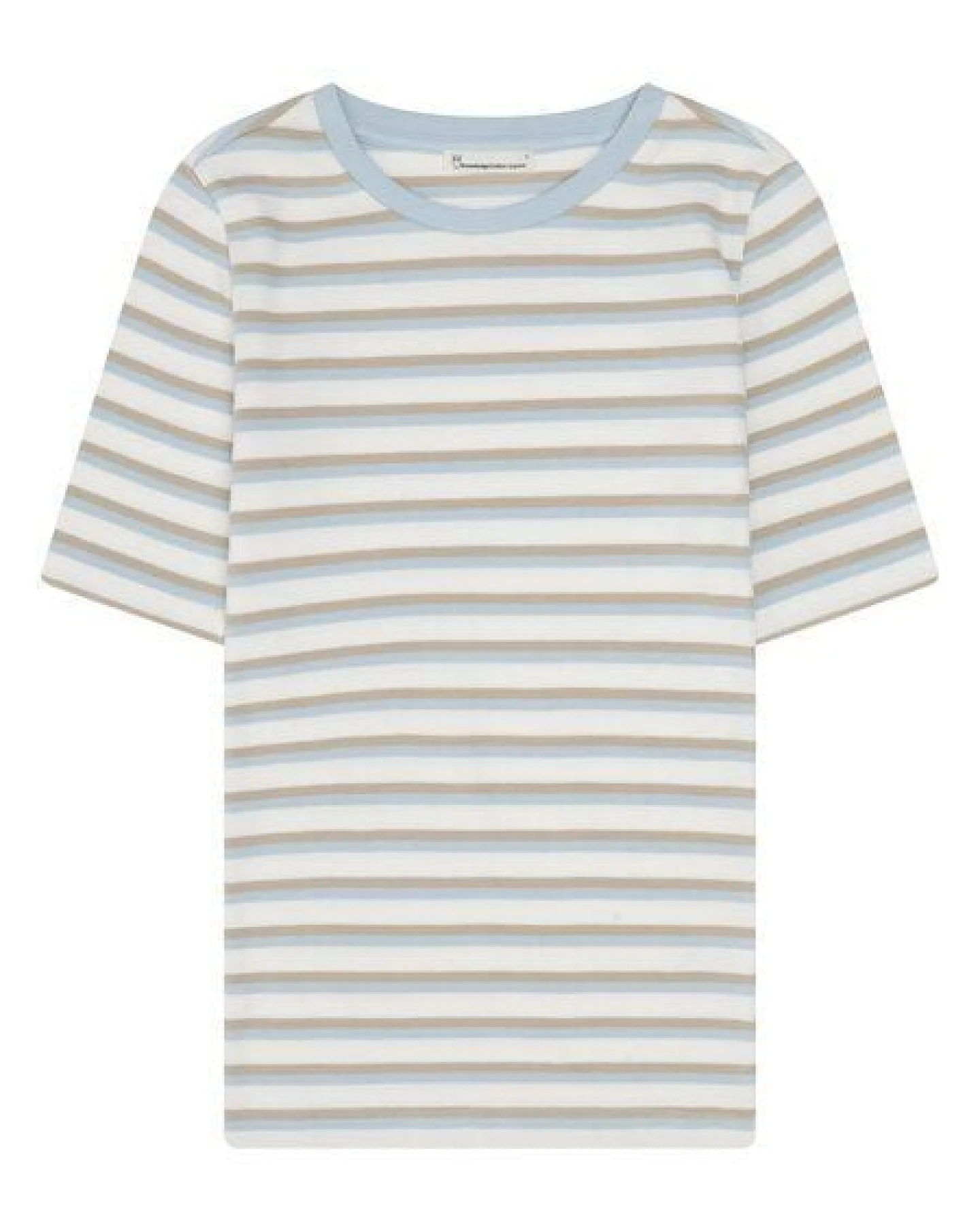 KnowledgeCotton Apparel T-Shirt - Rib t-shirt - aus Bio-Baumwolle – Ansicht 4
