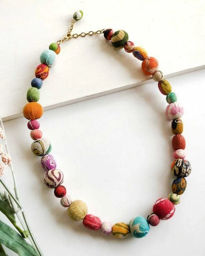 Worldfinds Kantha Calysta 42 cm Necklace