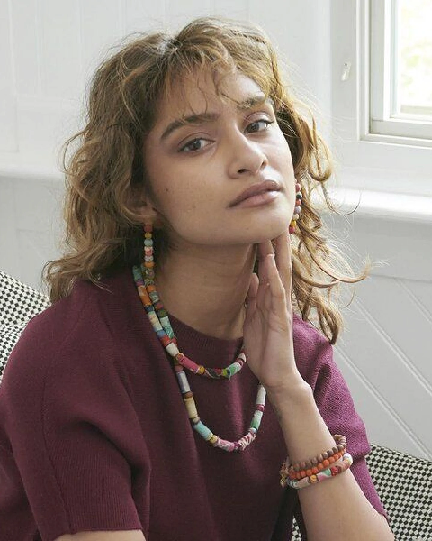 Worldfinds Kantha Dot Dash Necklace – Ansicht 4