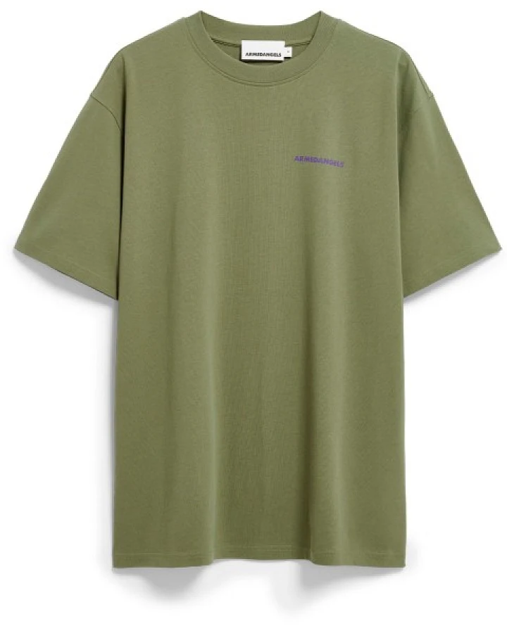 Produktseite: ARMEDANGELS - Maarkos Outgrown - T-Shirt Gr S oliv