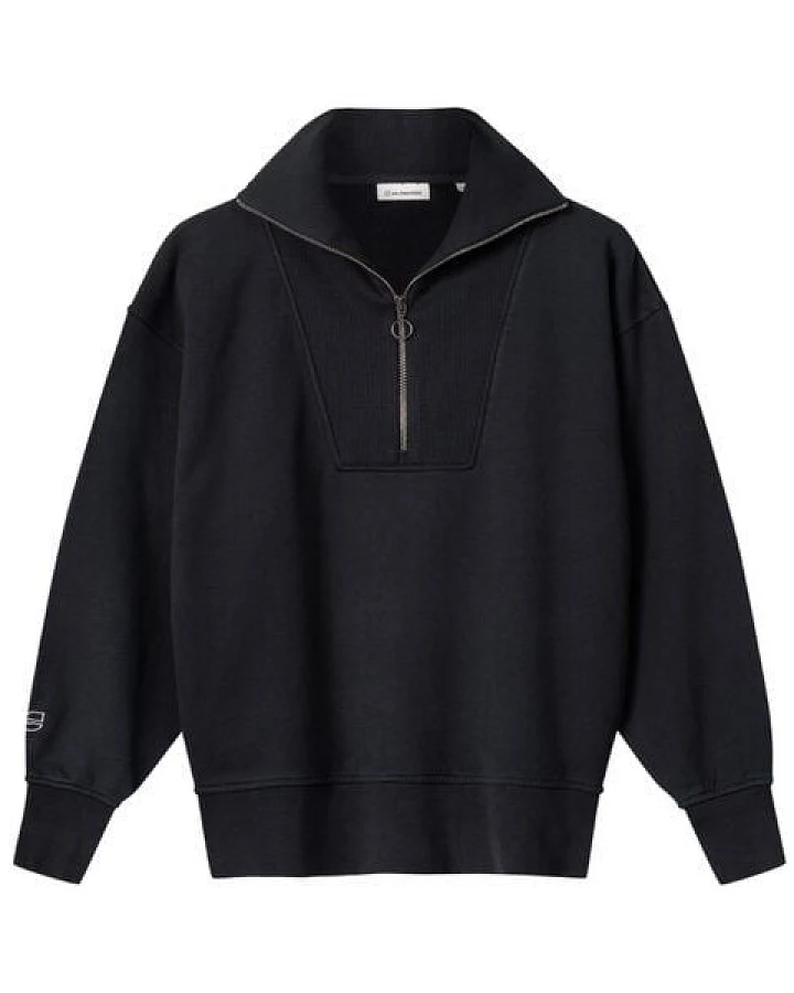 BRIT – Half-Zip Sweater (Damen) aus 100% Bio-Baumwolle (GOTS) von SALZWASSER