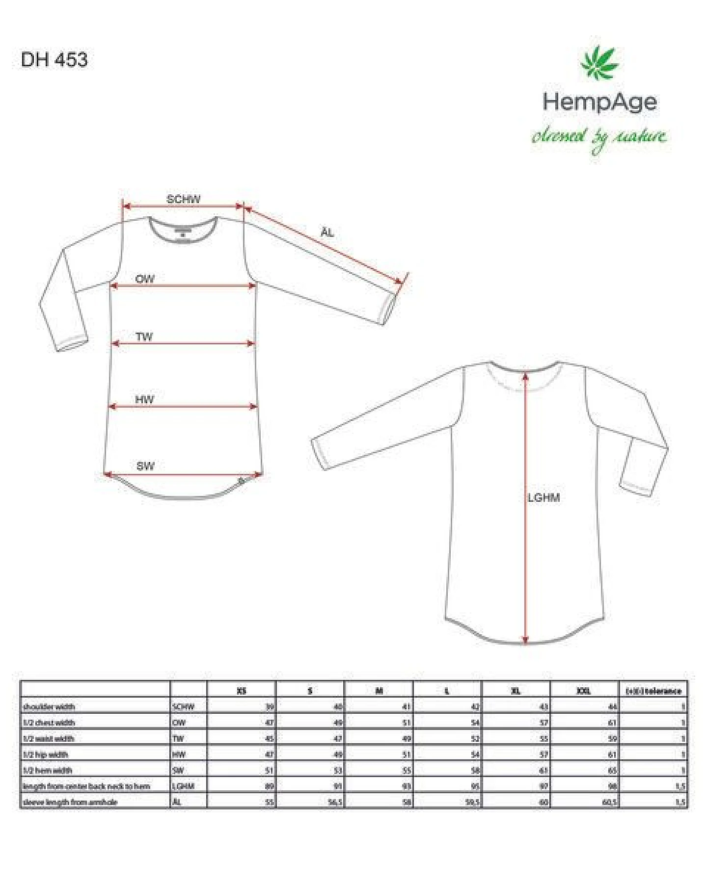HempAge Hanf Nachthemd – Ansicht 2